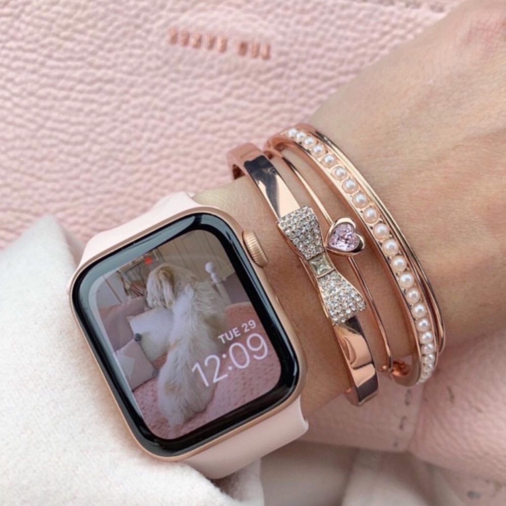 Kate Spade Ready Set Bow Bangle• Rose Gold - Picture 4 of 5